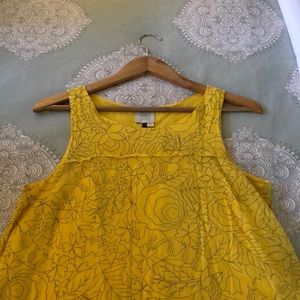 Yellow sun dress